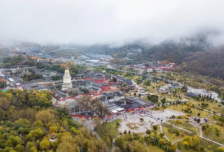 五台山五爷庙图片_五台山五爷庙高清图片_全景视觉