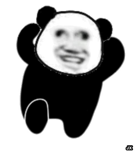 15张动起来的熊猫头表情包