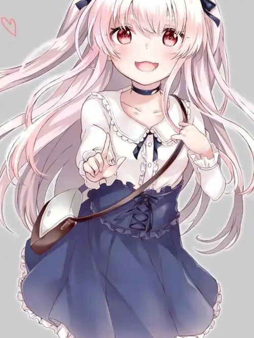 美丽卡通少女壁纸