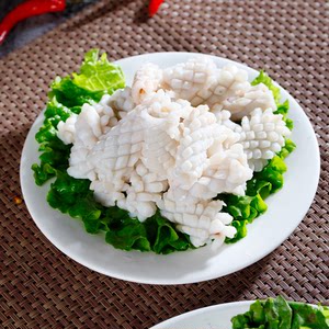 烧烤鱿鱼新鲜图片