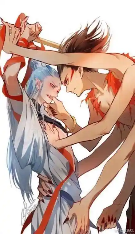 求哪吒和敖丙一起的图