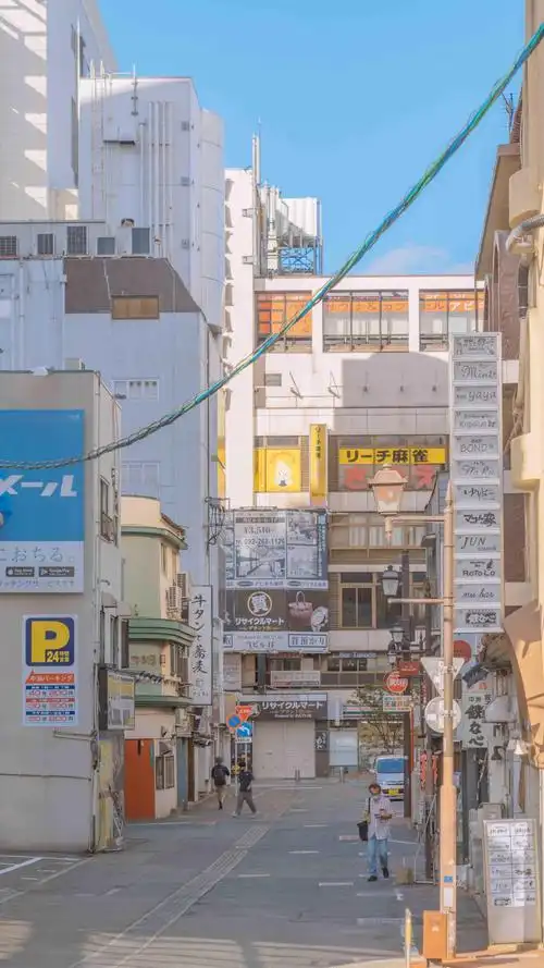 日本福冈市清新迷人治愈系街景,图片大全,高清,图库-回车桌面