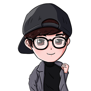 卡通q版可爱戴眼镜帽子男生帅气头像