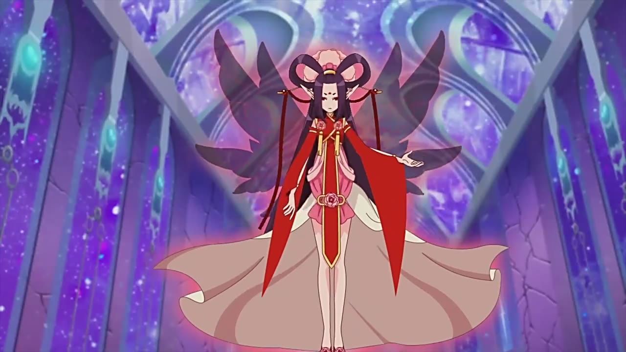 小花仙第三季 黑化牡丹花精灵王如意 自截