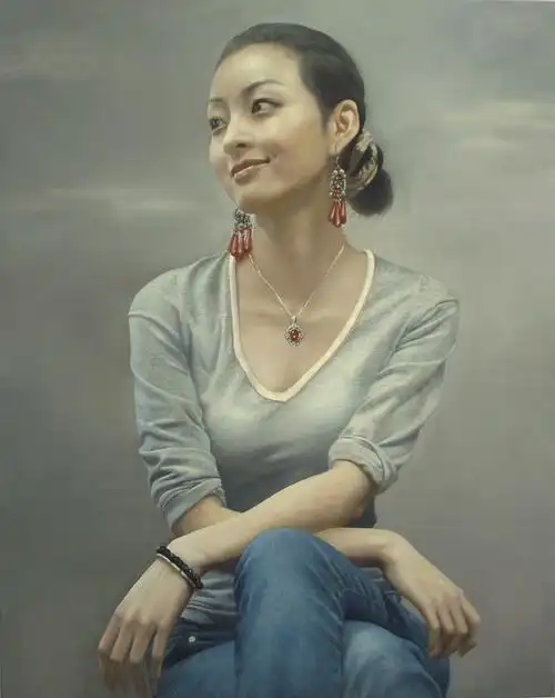 石建都石建都油画作品人物石建都艺术作品大全