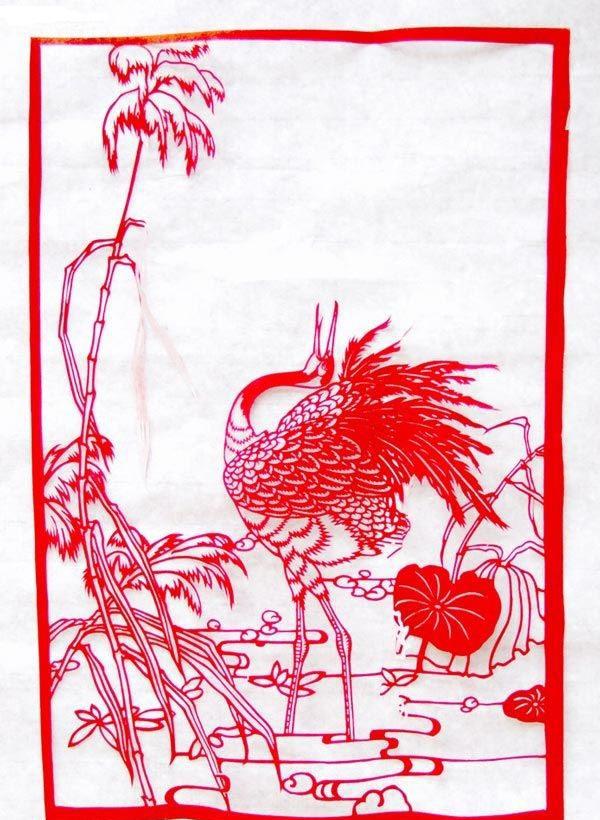 栩栩如生精致绝美的花鸟剪纸艺术作品