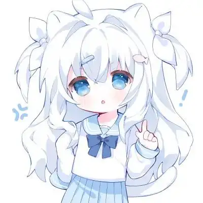 漫画小女孩图片可爱呆萌头像120张_女生动漫头像_头像屋