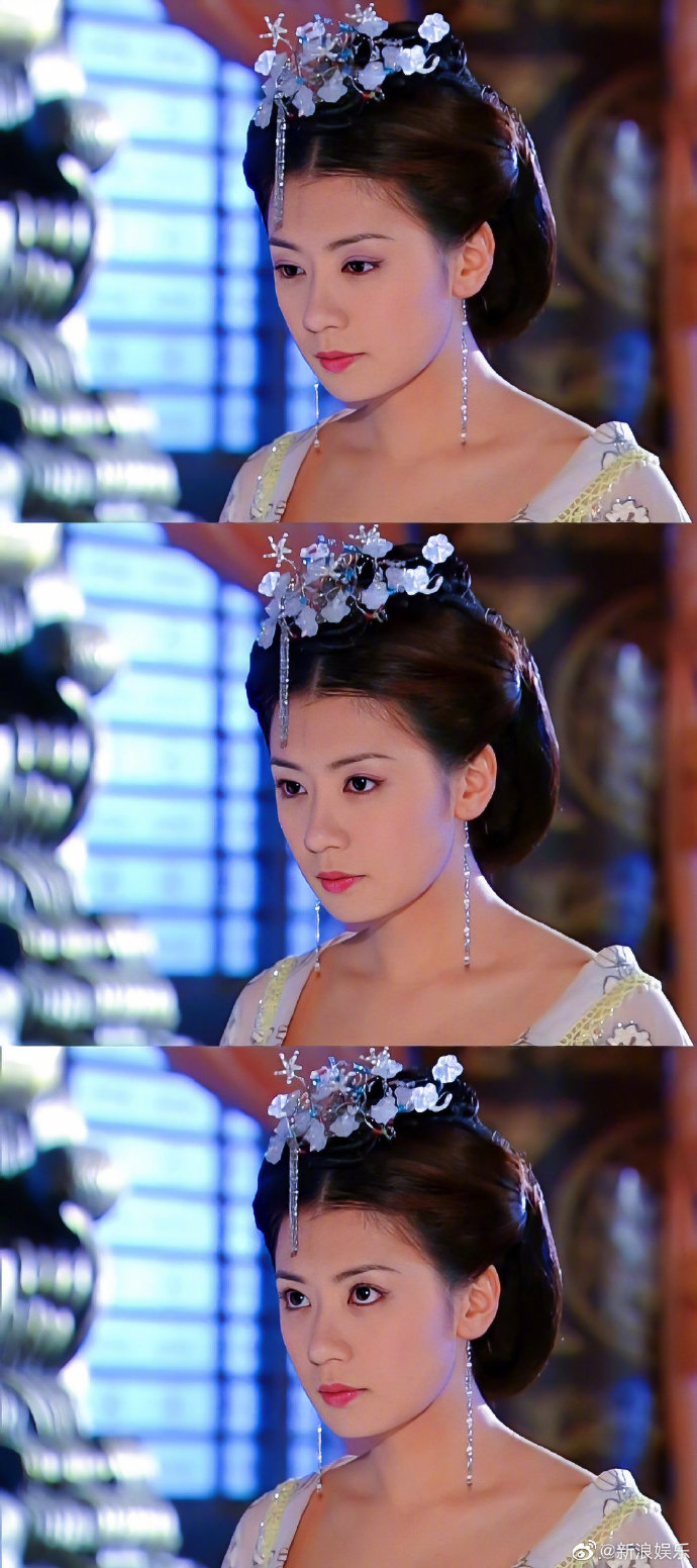 旧爱浪#2003年《至尊红颜》,贾静雯饰演武媚娘,活泼感性,刚柔并俱.