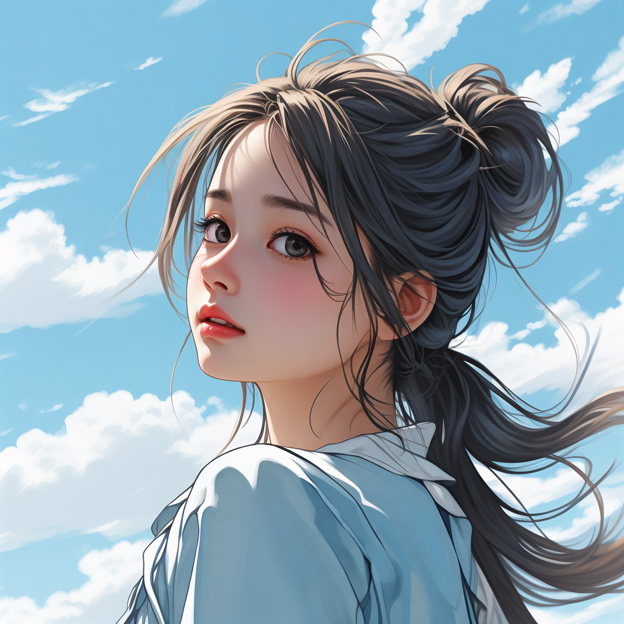 94唯美卡通女生头像94