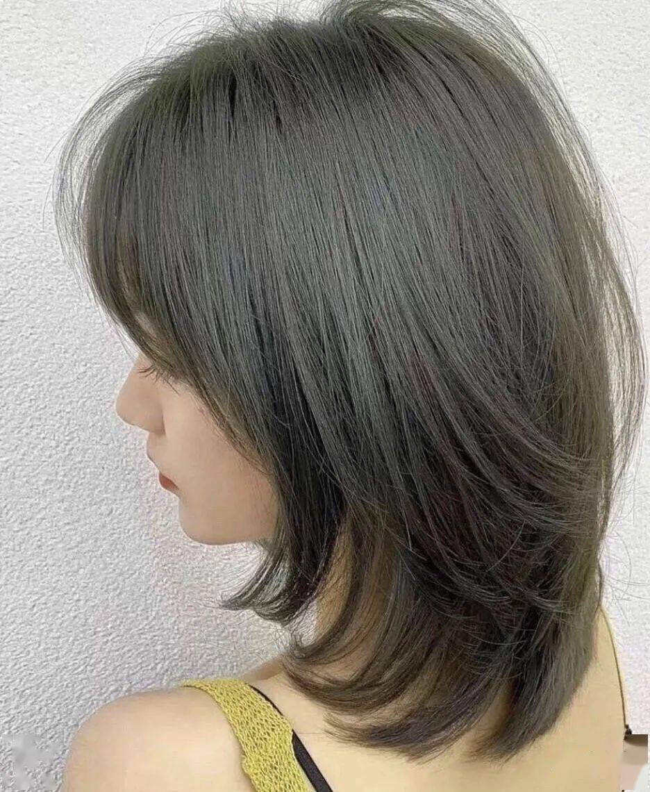 "高层次过肩发 "2021年美又帅!_发型