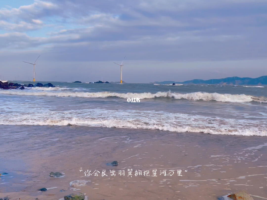 大练岛月举湾海滩