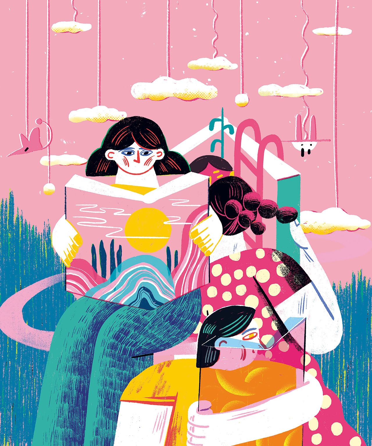 几个图书封面|插画|商业插画|wilson陈_原创作品-站酷(zcool)