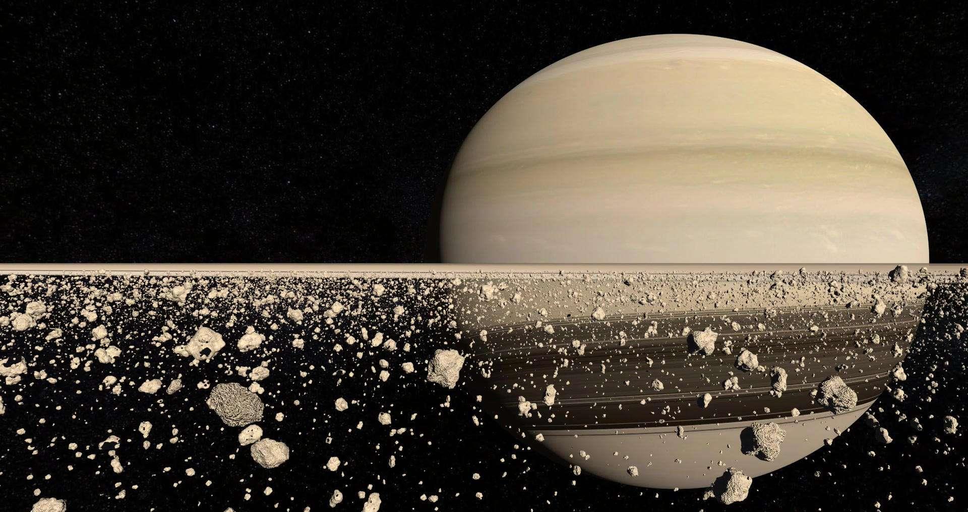 太阳系八大行星之最:土星