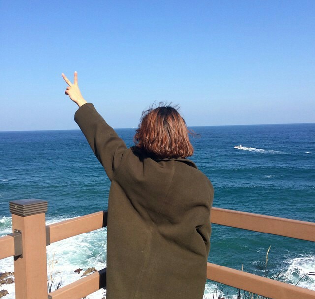 背影 大海 女 头像 by.凌兮