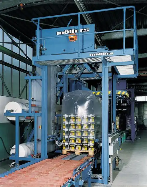 mllers公司fsa 自动货盘包膜机 / 伸缩膜内 / 立式