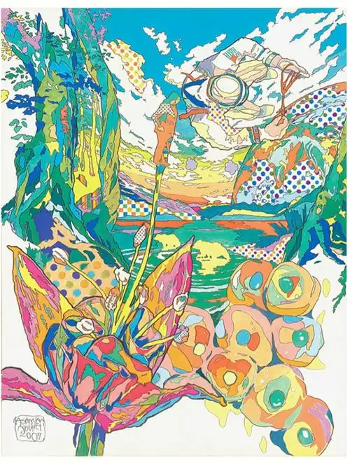 插画分享如何运用色彩关系配出好看的颜色