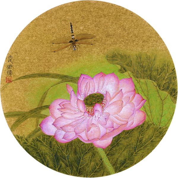 江宏伟 《荷花蜻蜓》