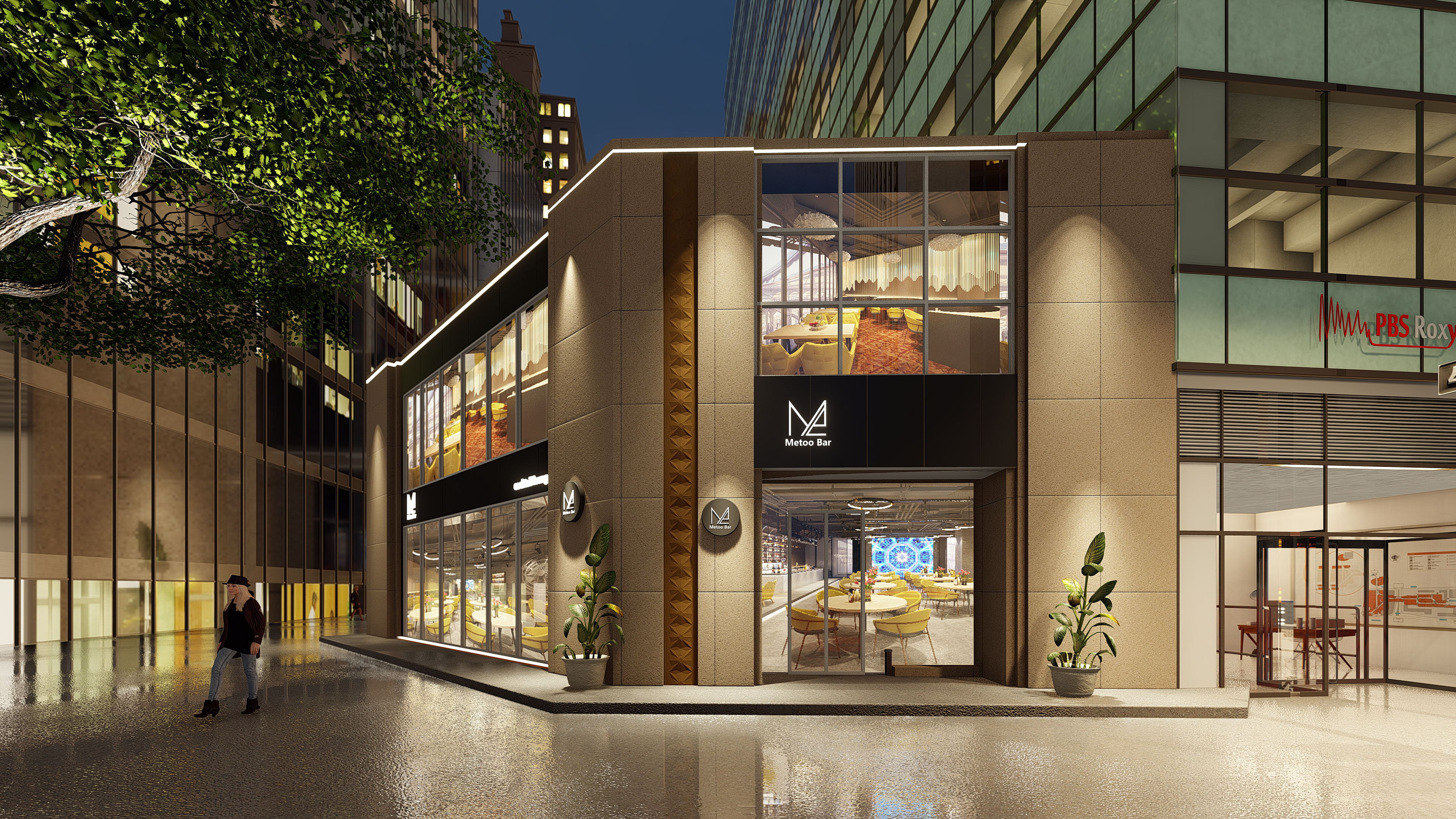 酒吧门头设计公共区域设计公共区域设计卡座设计