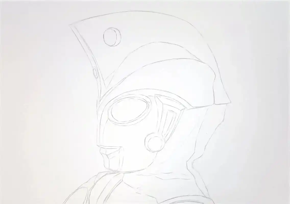 马克笔手绘艾斯奥特曼