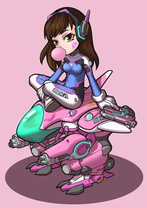 守望先锋q版角色练习