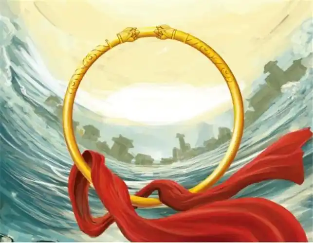 小哪吒有几件神奇的宝物,分别是:乾坤圈,火尖枪,混天凌,风火轮.