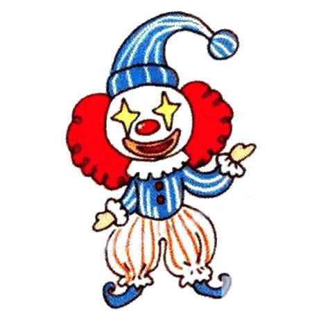 简笔画小丑molly的画法