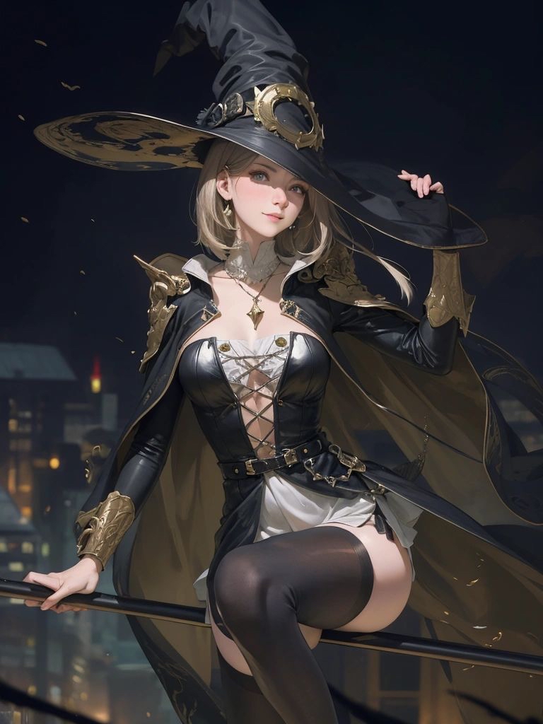 女巫|||#ai绘画# #二次元# #二次元美少女