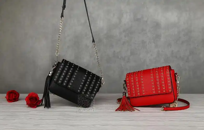 ins风小清新风简约风性冷淡风真皮包包女包拍摄