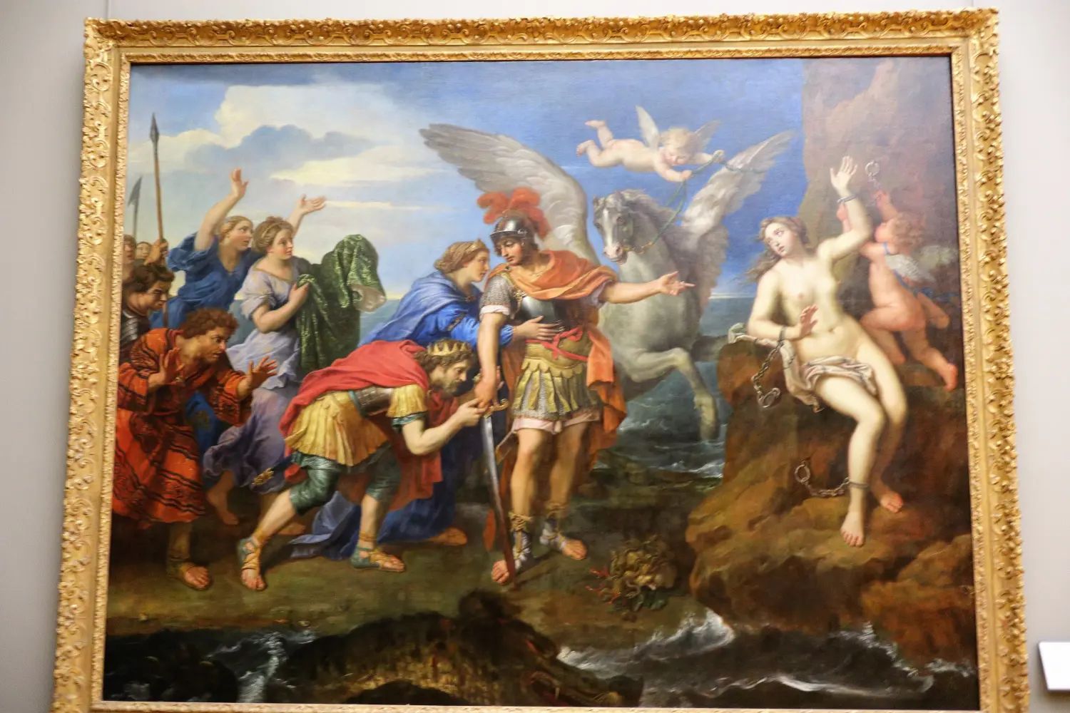 卢浮宫博物馆欣赏美女如云的名画西班牙法国圣诞之旅26