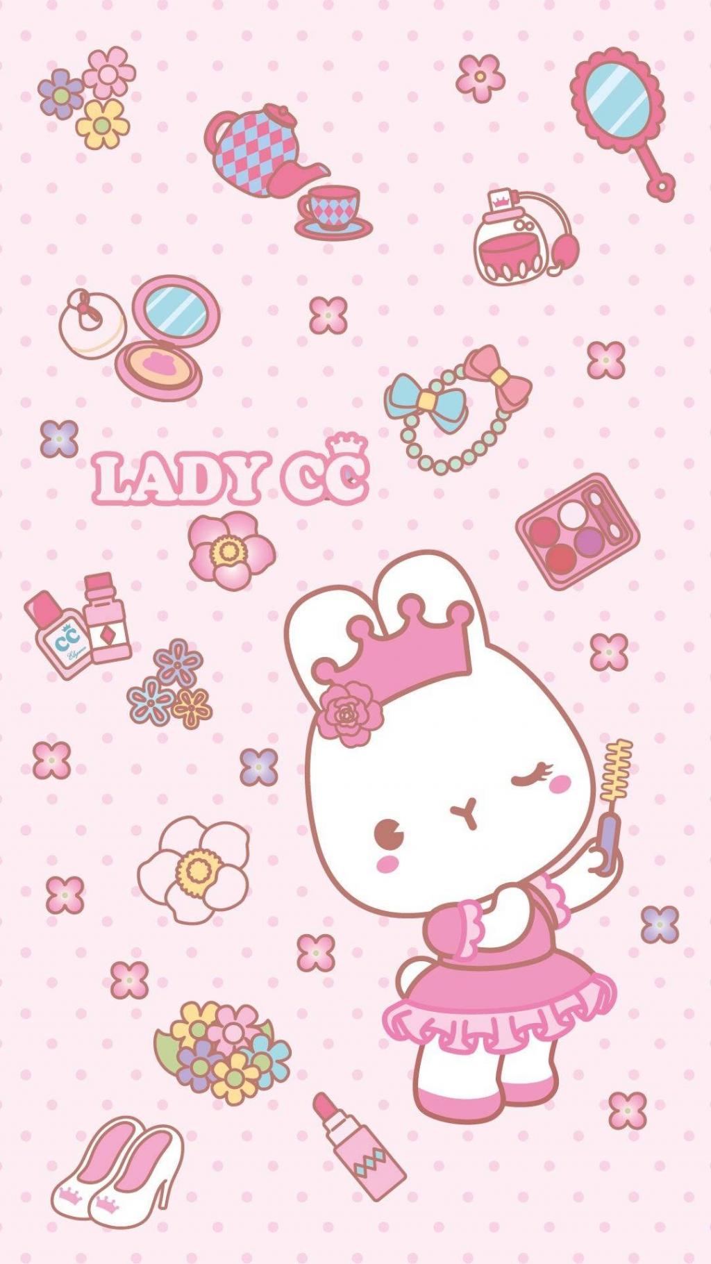 茜茜公主粉色兔子