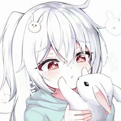 2021白色系女生动漫头像