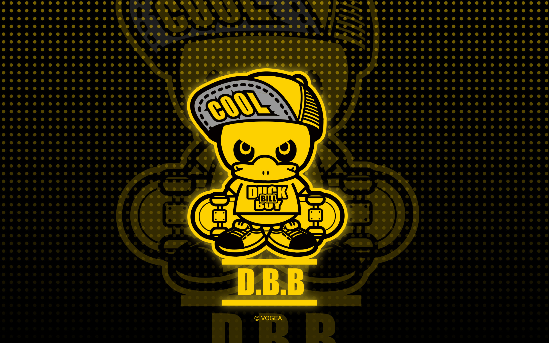 鸭嘴兽男孩之潮流嘻哈系列壁纸