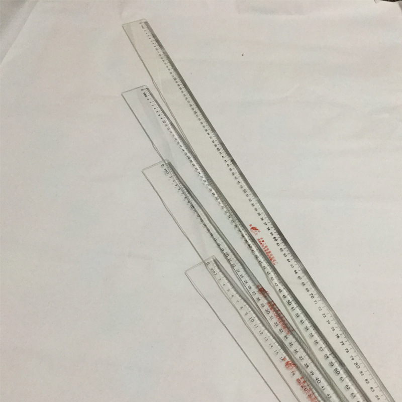 航天牌60厘米80厘米100厘米120厘米有机一字尺有机直尺批发