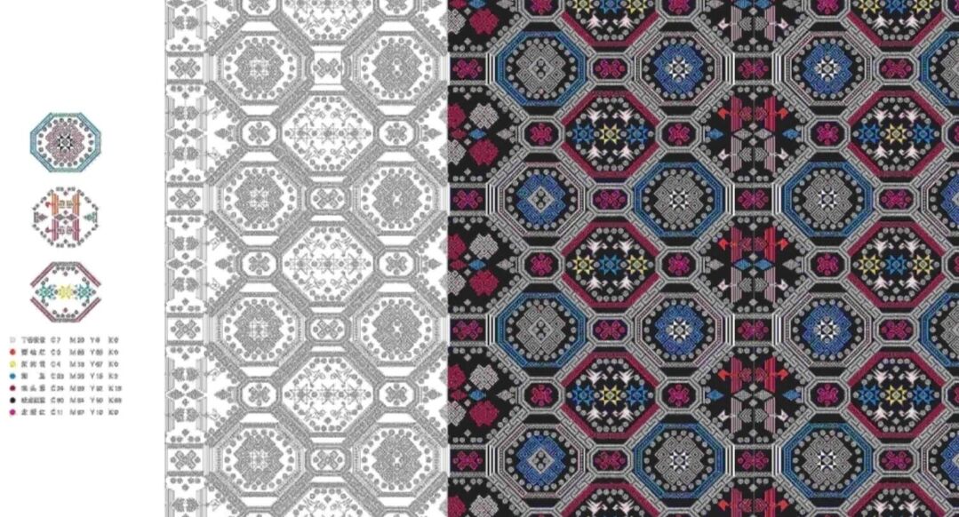 有人认为八角星纹象征着人们对太阳的崇拜,也有人认为它是由八角莲花