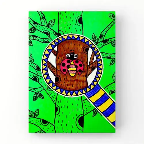 创意儿童画昆虫