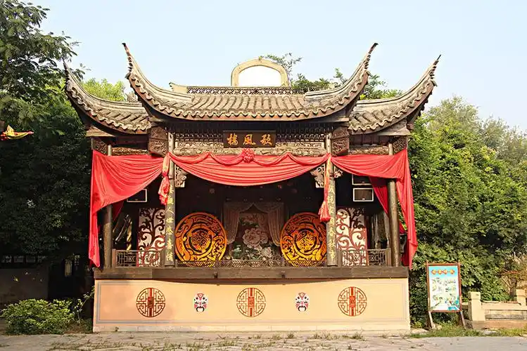 古代戏台图片_图片大全