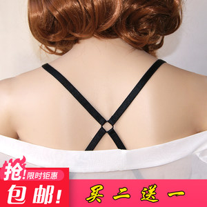 后背文胸带交叉图片