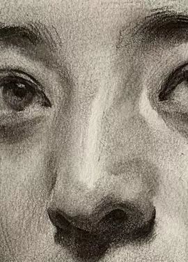 第三五一集朱传奇教你画眼神坚定的女青年四分之三侧素描头像