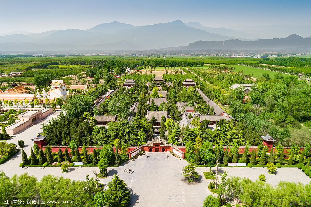 洛阳白马寺航拍