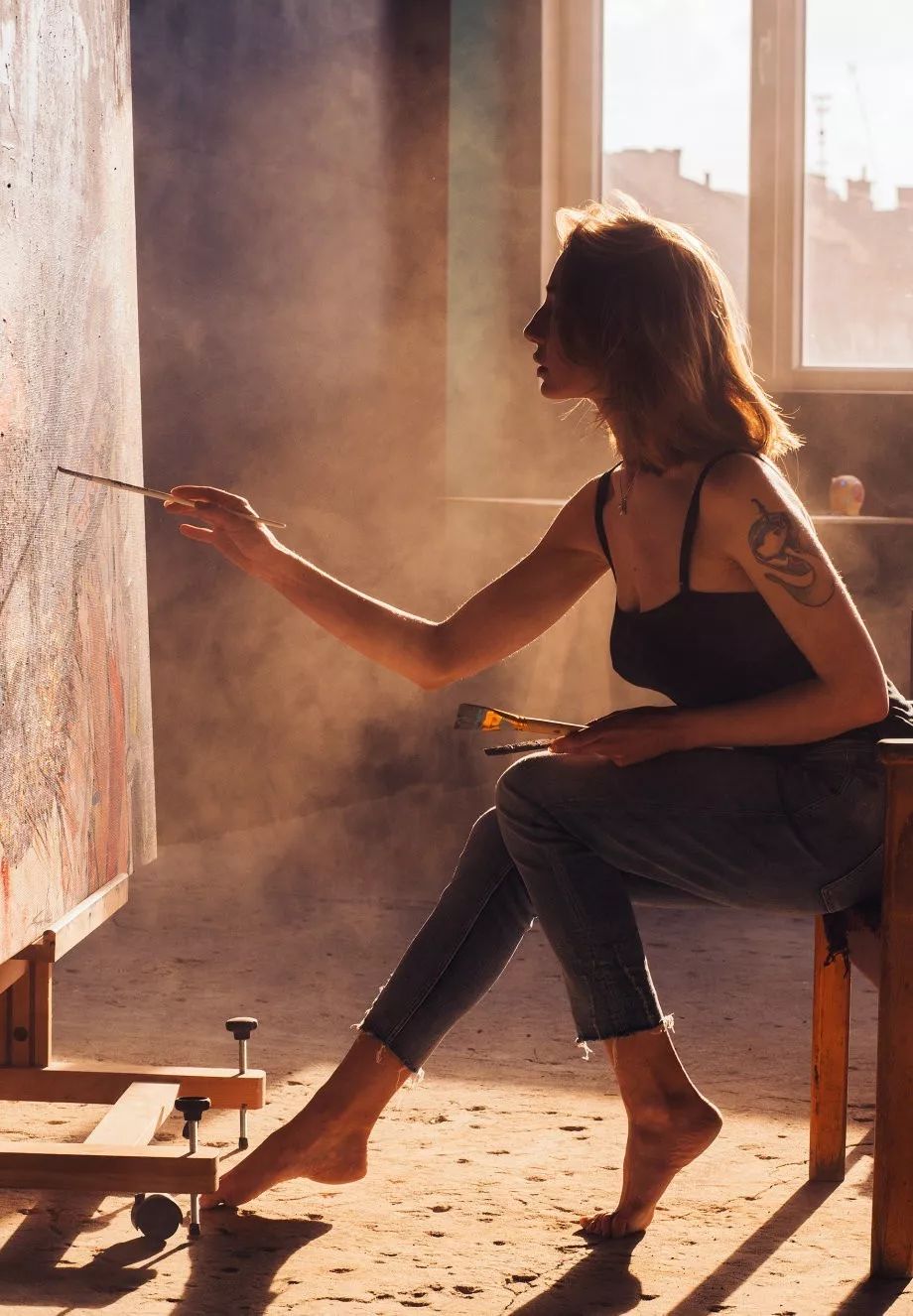 独特气质 | marta syrko镜头里的女艺术家_邻居