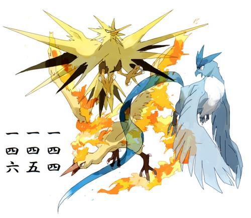 素描简笔画三圣鸟