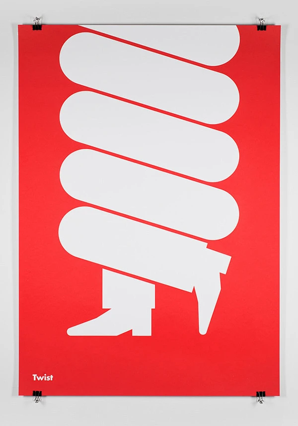 音乐类型极简风格海报设计 平面设计--创意图库 #采集大赛