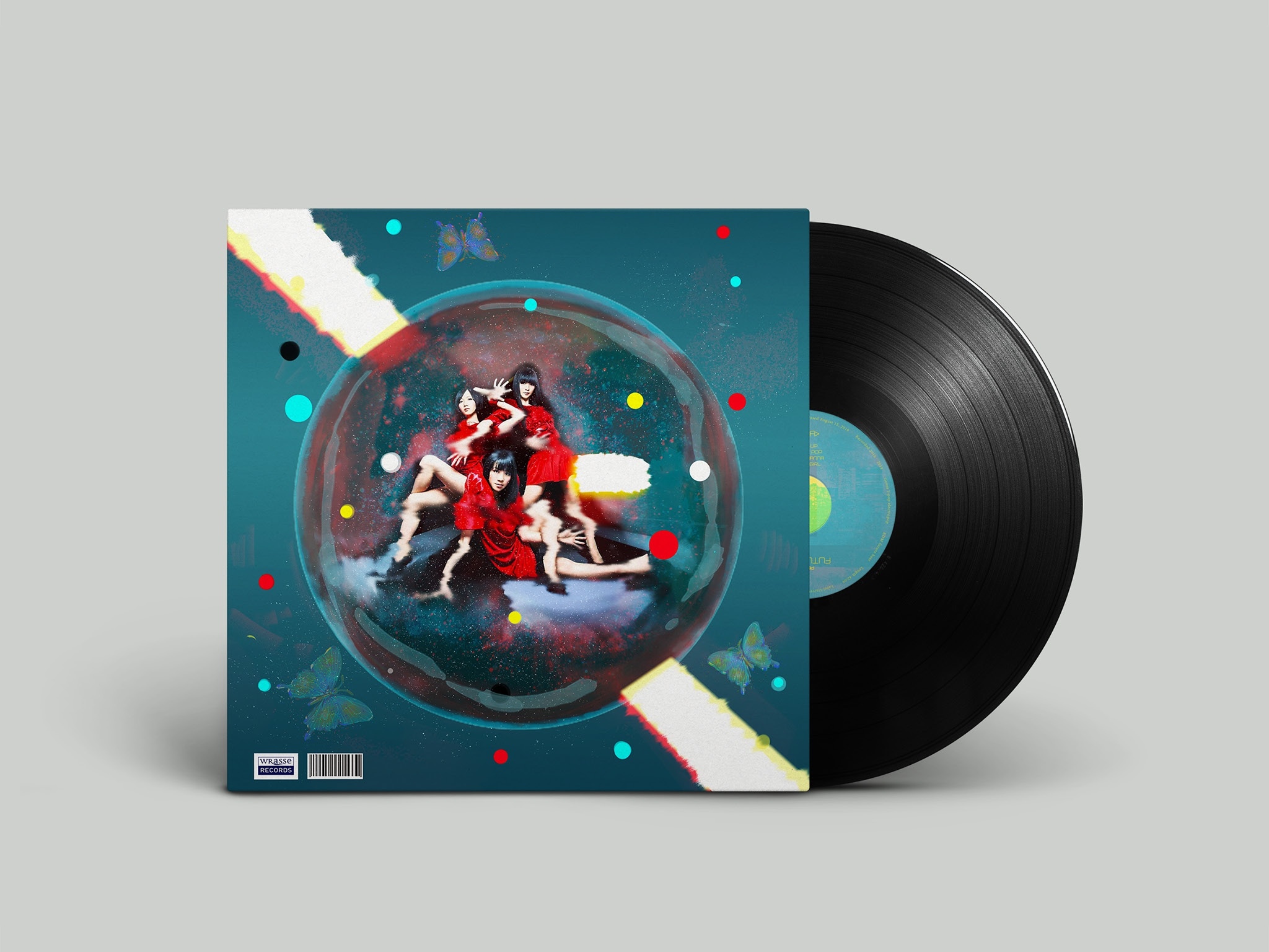 【专辑设计】future pop黑胶唱片设计