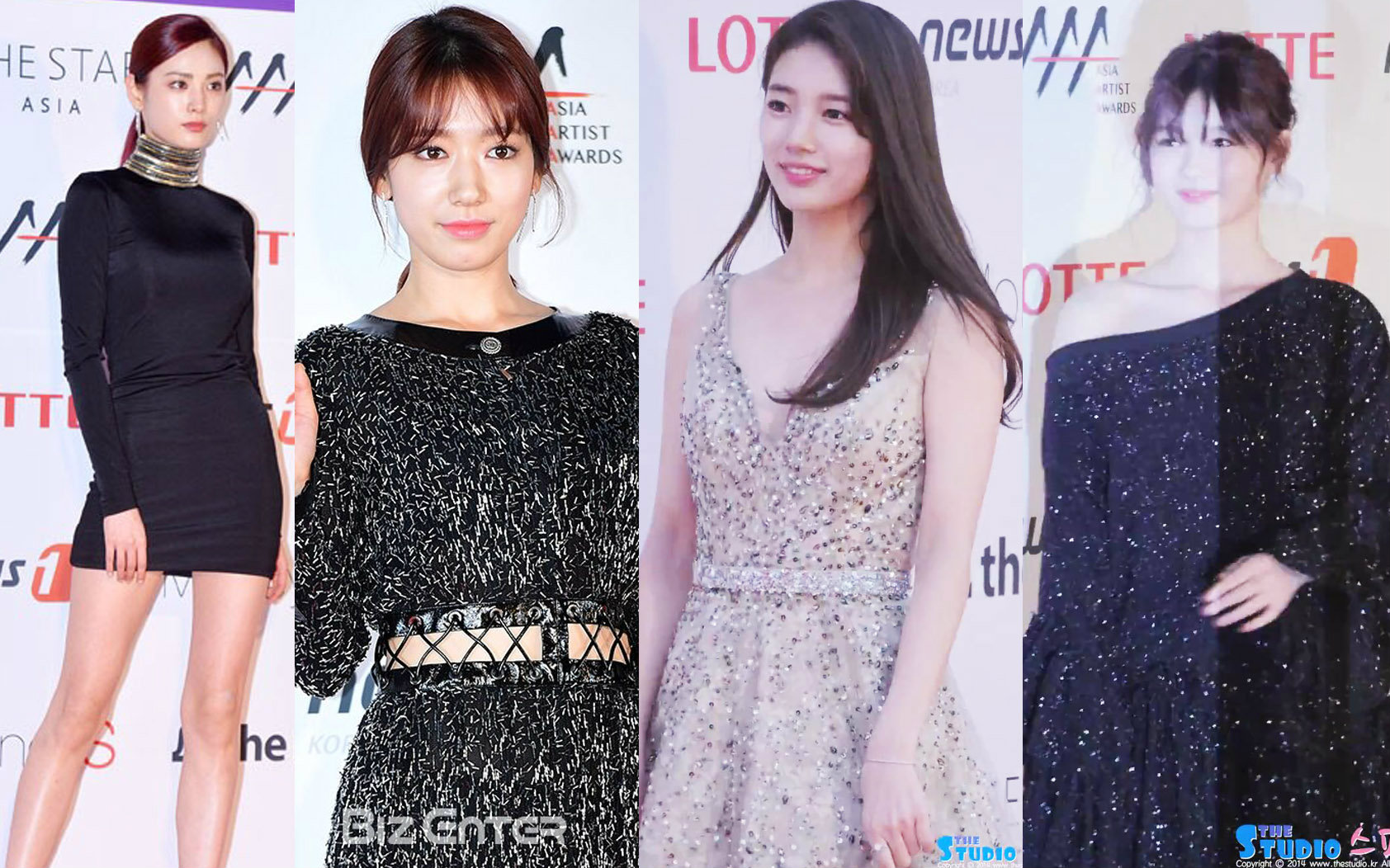 【亚洲艺术奖】裴秀智 林允儿 朴信惠 金裕贞 林珍娜 红毯合集 161116