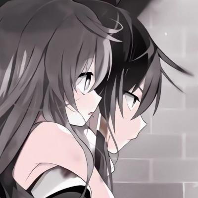 高清甜甜的情头动漫亲密图片情侣头像图片