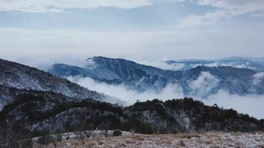 雪峰之恋系列一一苏宝顶风光之冰雪迎春