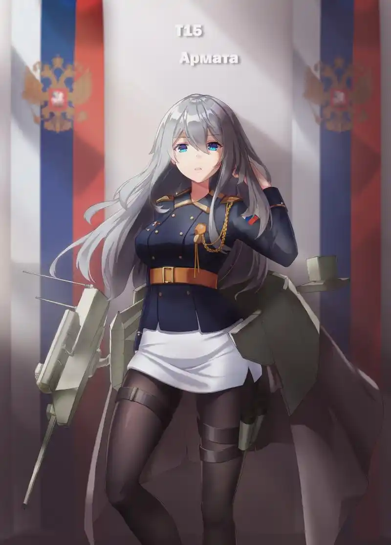 美丽且守纪,军装女子插画特辑