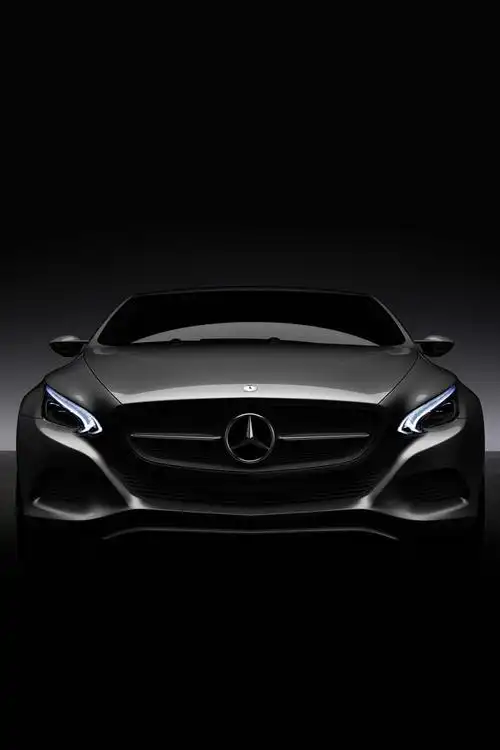 奔驰黑色背景,汽车-手机壁纸