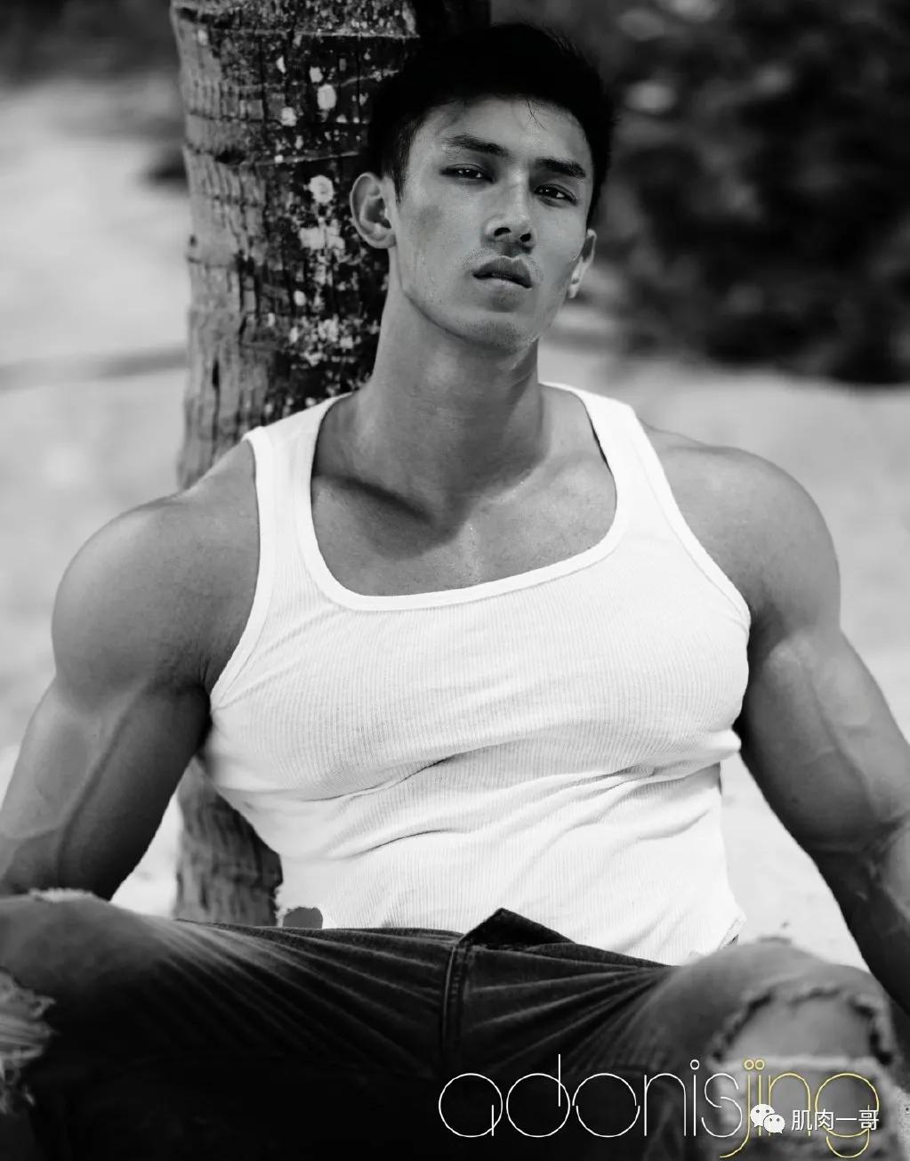 180cm健体冠军拍肌肉写真走红,这肉体太撩了_大佬_健身_的力量