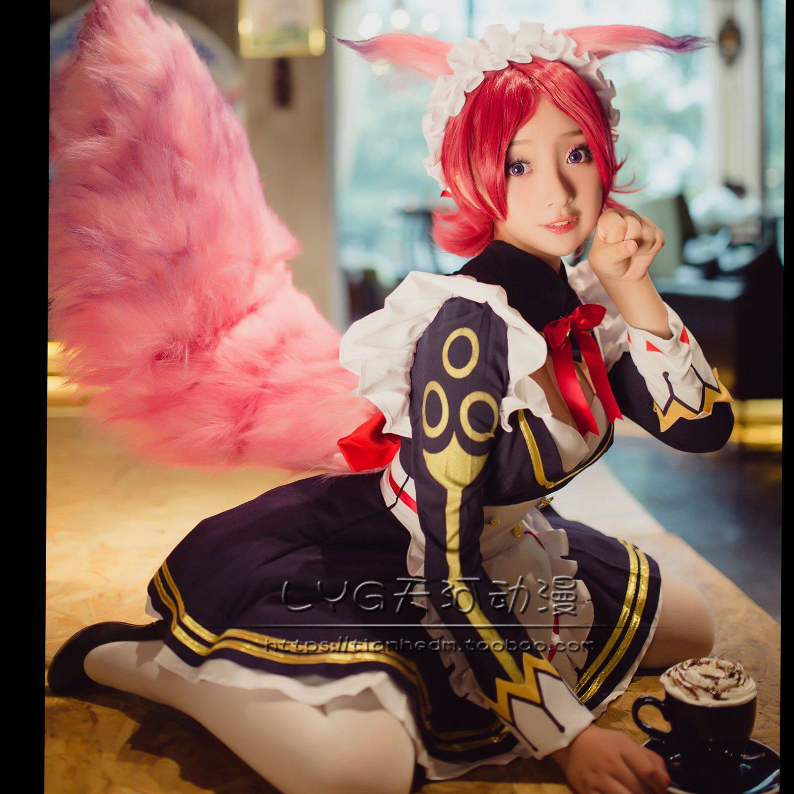 女仆王者cos妲己咖啡cos全套荣耀动漫服妲cosplay女装
